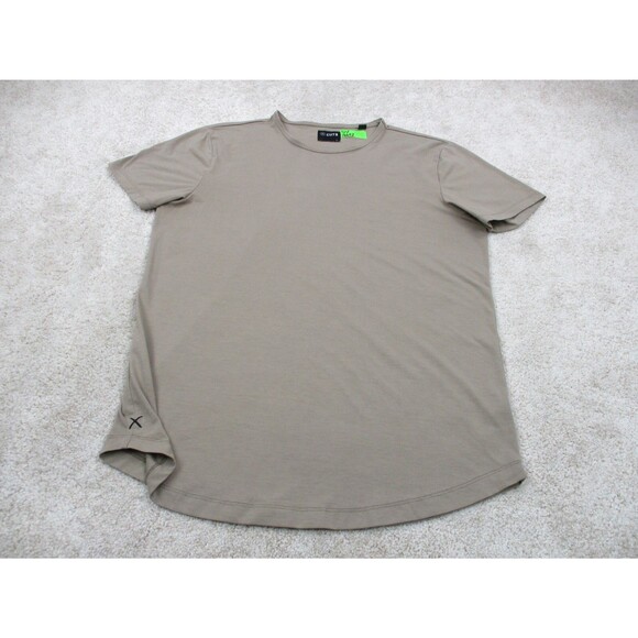 Cuts Clothing Other - Cuts Shirt Mens Large L Brown Tan Casual Performance Stretch Crew Tee *